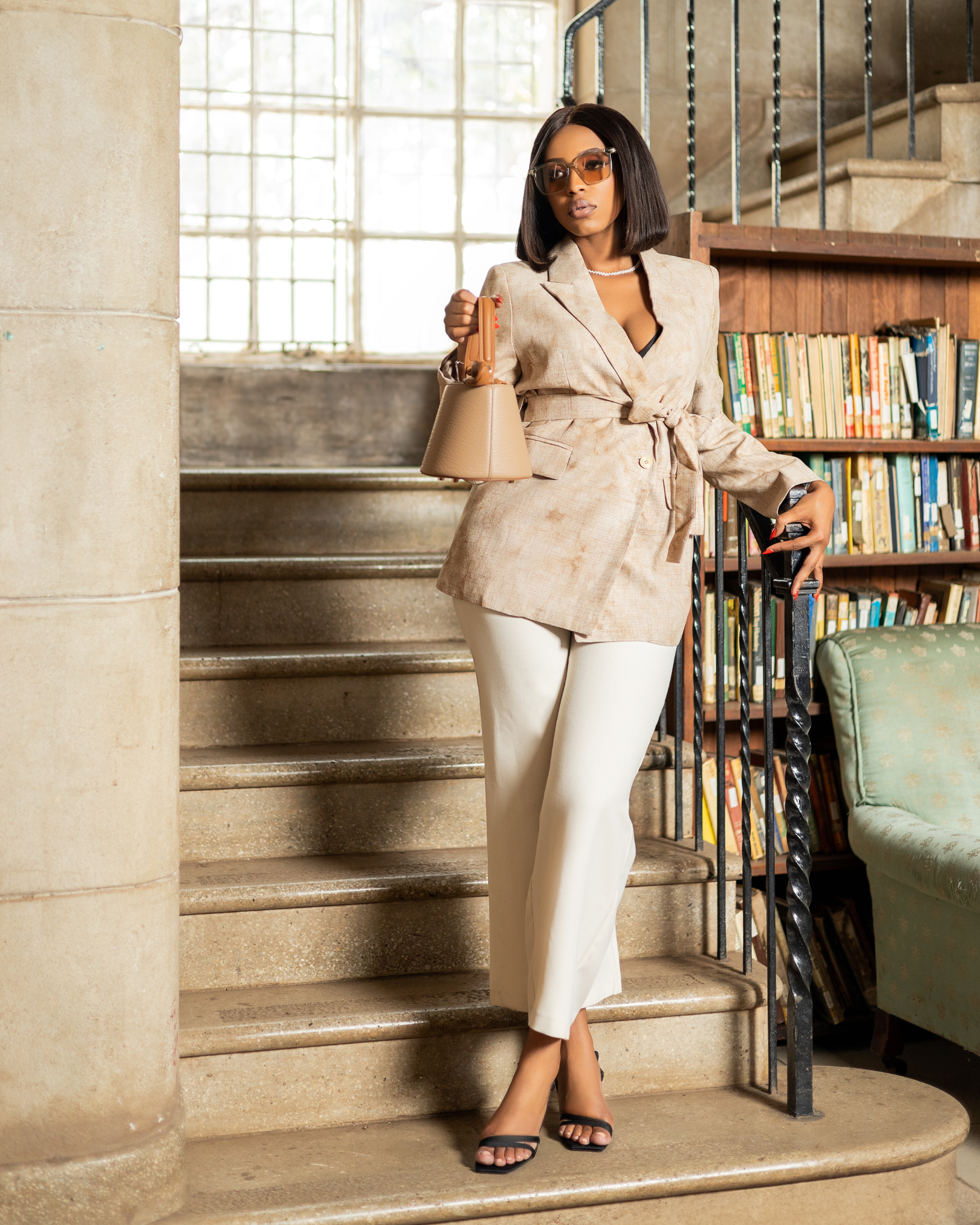 Olympia Blazer Beige