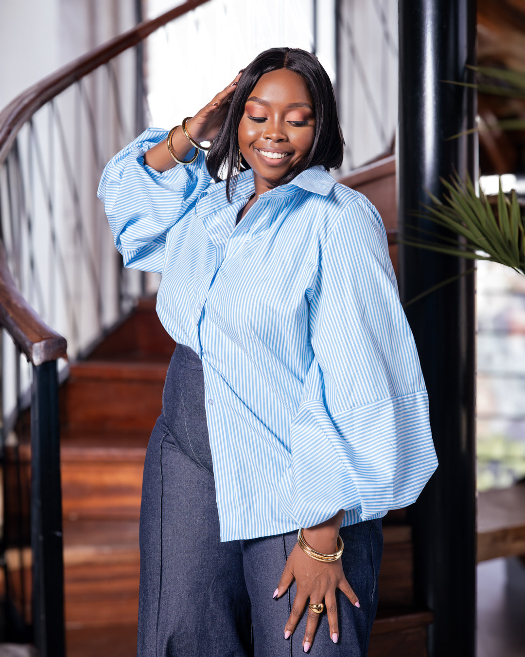 Poplin Light Blue Shirt