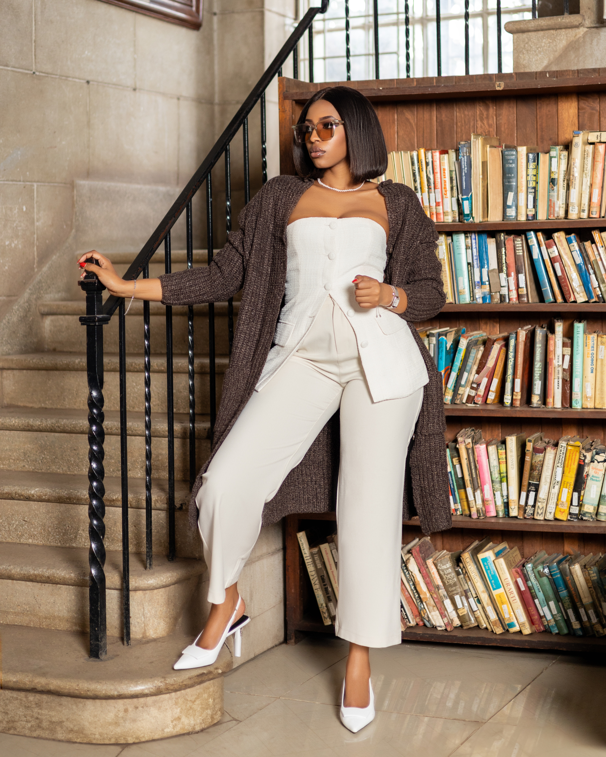 Sally Cardigan Mocha